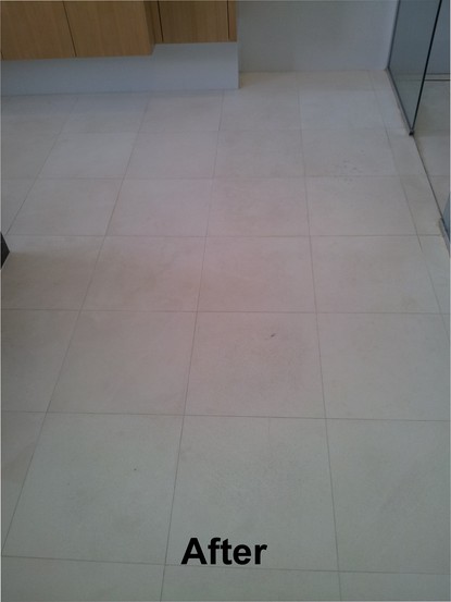 Limestone, marble and travertine honing, cleaning and sealing